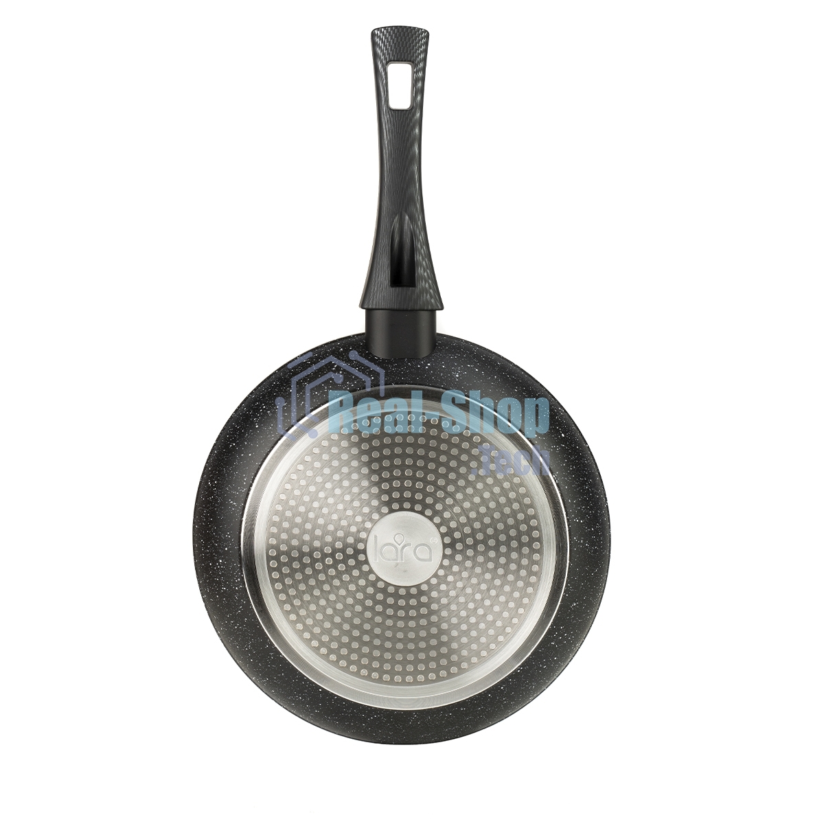 Сковорода Lara LR01-45-26 CARBON 26 см, 3-слойное покрытие 