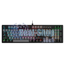 Клавиатура проводная A4Tech Bloody B828N USB черный/серый