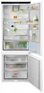Встраиваемый холодильник Electrolux ENP7TD75S, комбинированный No Frost, Размеры ВxШxГ [мм]: 1884x696x549, сенсорное управление с символьным дисплеем, Динамическая система охлаждения в холодильной камере, система охлаждения в морозильной камере - No Frost, крепление дверцы на направляющих, A++ класс энергопотребления, Большой ящик на телескопических направляющих, MultiSpace, Flexi shelf, Инверторный компрессор