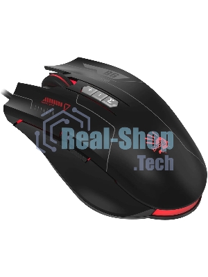 Мышь проводная A4Tech Bloody ES7 черный, 6000 dpi, USB, кнопки - 8