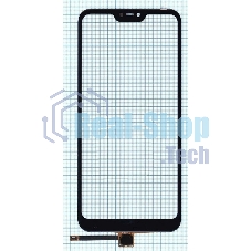 Сенсорное стекло (тачскрин) для Xiaomi Redmi 6 Pro/Mi A2 Lite, черное