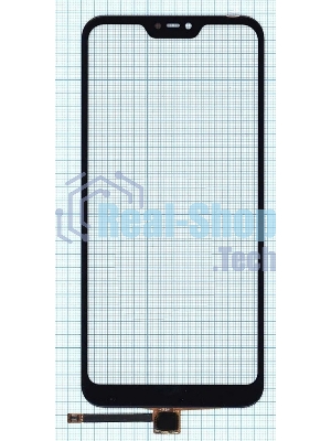 Сенсорное стекло (тачскрин) для Xiaomi Redmi 6 Pro/Mi A2 Lite, черное