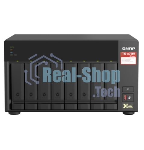 Сетевое хранилище без дисков SMB QNAP TS-873A-8G NAS, 8 trays 3,5
