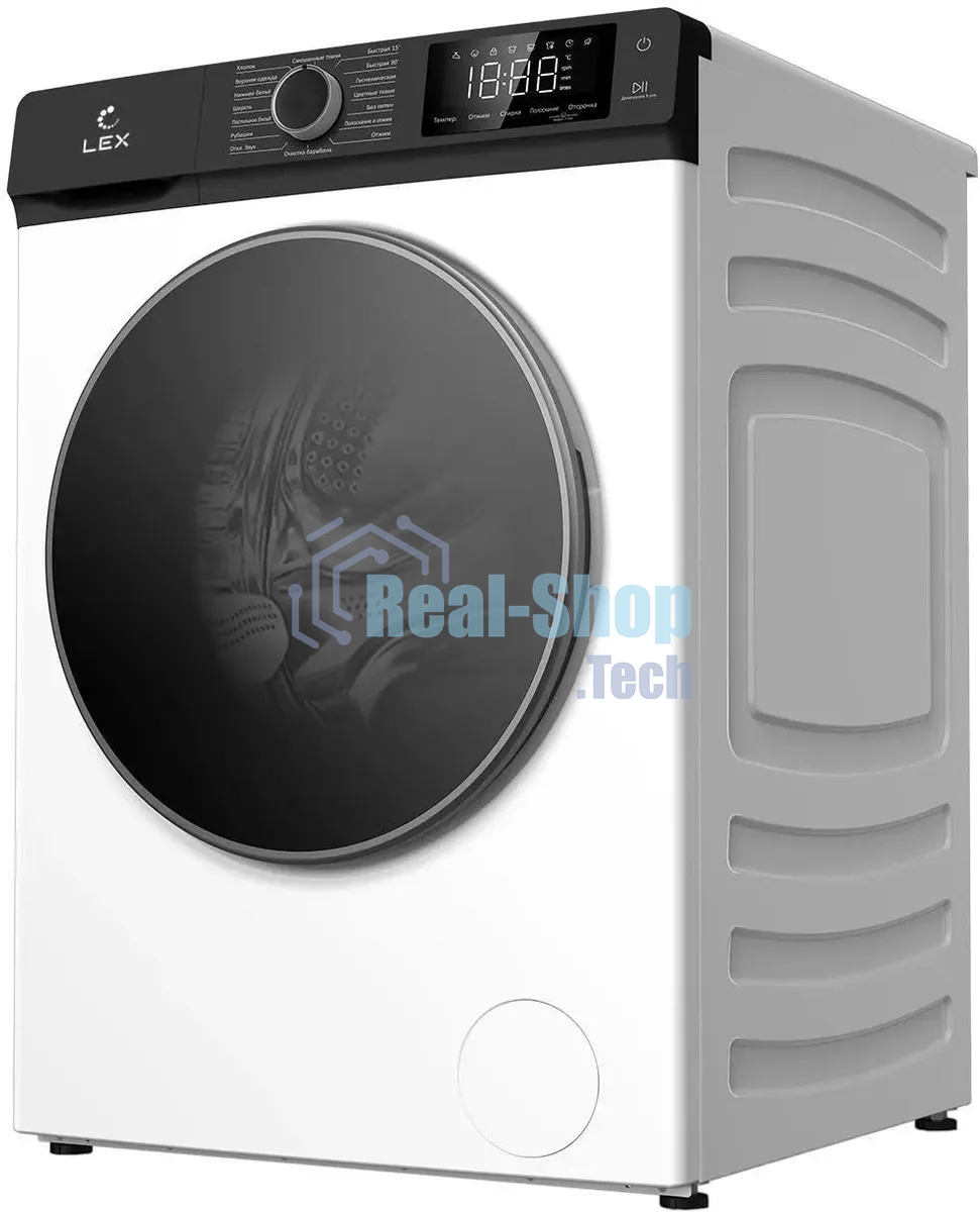 Стиральная машина LEX LWM12012WBlID белый, загрузка фронтальная 12 кг, 1200 об/мин., класс: А+++