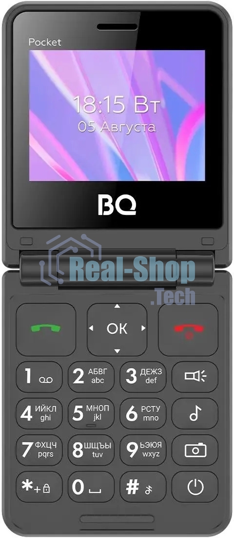 Мобильный телефон BQ 2456 Pocket Dark синий