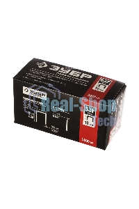 Скобы для степлера плоские Зубр 10 мм тип 53F, 5000 шт