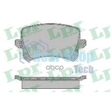 Колодки тормозные задние LPR 05P1390, комплект