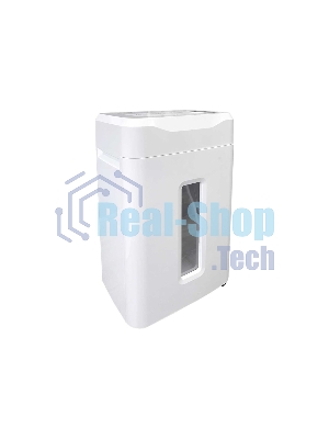 Шредер Office Kit S210N 3,9x38 белый (секр.P-4) фрагменты 16лист. 35лтр. скрепки скобы пл.карты CD