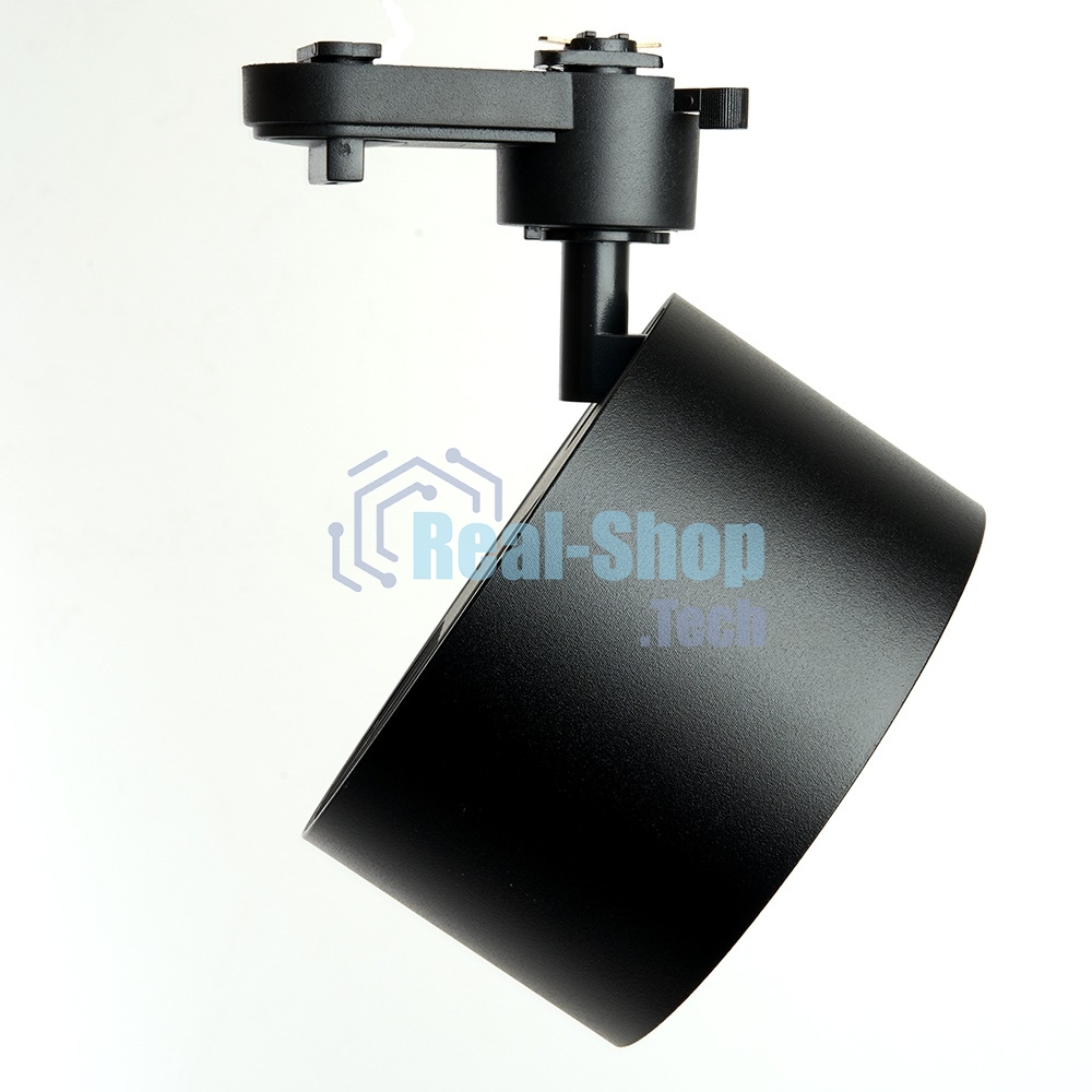 Светильник трековый на шинопровод Feron AL166 ДПО GX70 без лампы черный