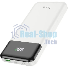 Портативный аккумулятор Hoco J102 Cool figure 10000mAh QC3.0/PD3.0 20W 3A USB-A/USB-C белый (J102 COOL FIGURE белый)