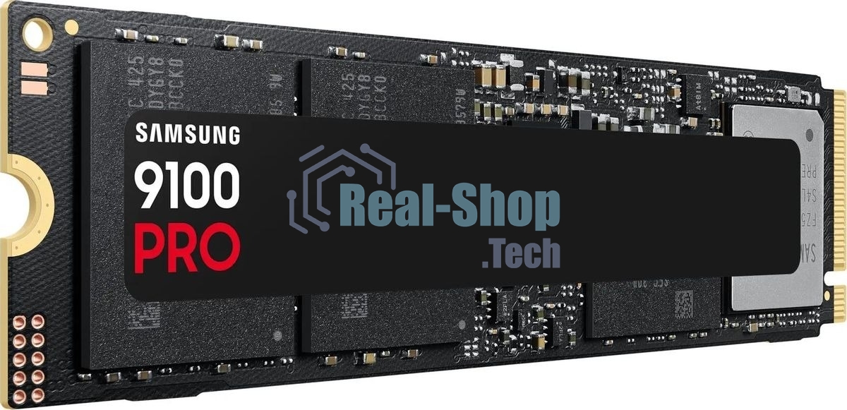 Накопитель SSD 2Tb Samsung 9100 PRO, M.2, PCI-E 5.0 x4, TLC 3D NAND R/W - 14800/13400 Mb/s