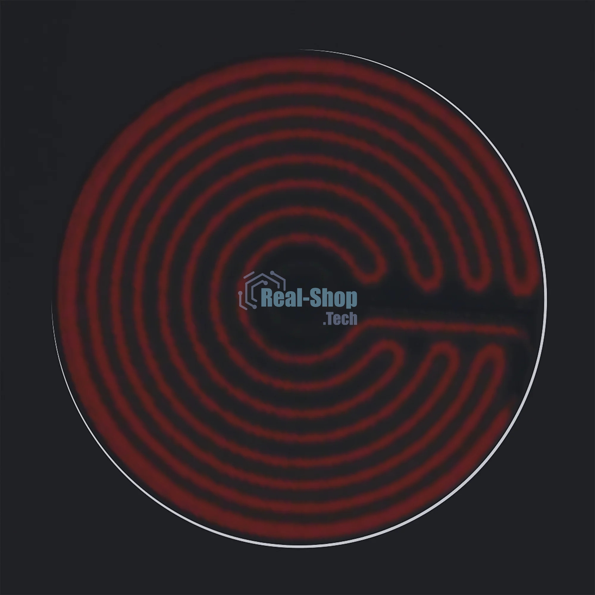 Варочная поверхность Krona Luna черный/нержавеющая сталь