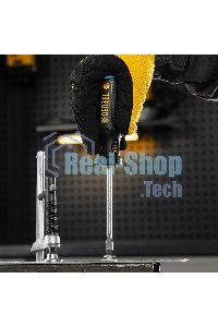 Отвертка Denzel SL6x100 мм, S2, 3к рукоятка