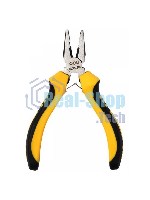 Мини-плоскогубцы Deli DL103201 115мм, двухкомпонентная рукоять