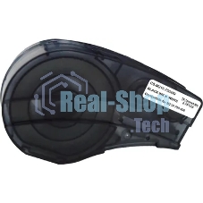 Картридж ленточный Cactus CS-M210-750499 черный шрифт, белый фон (19.1 мм, 4.9 м) для Brady M210/M211/M210-LAB