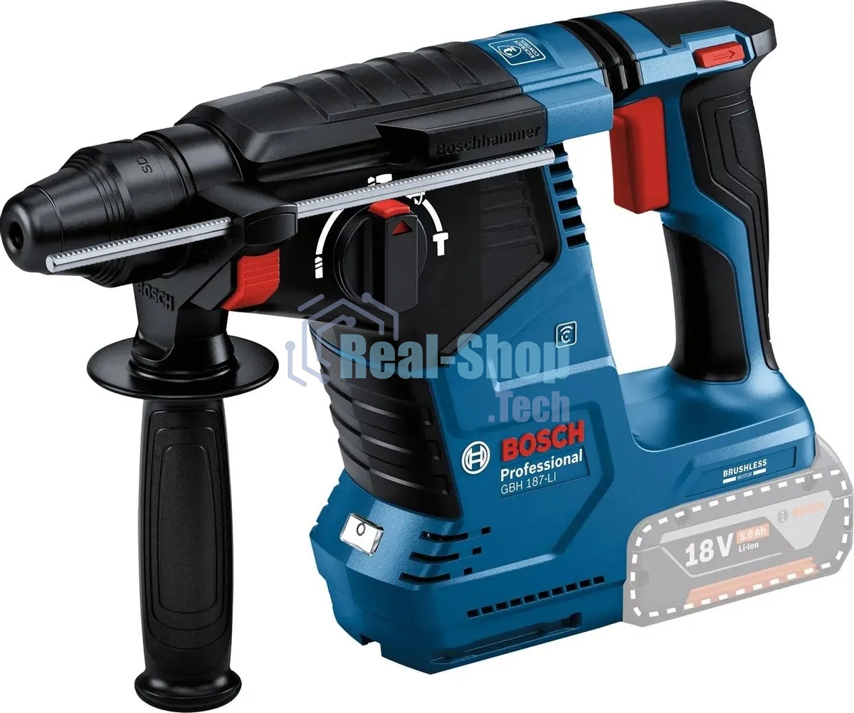 Перфоратор Bosch GbH 187-LI патрон:SDS-plus уд.:2.4Дж аккум.