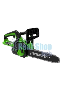 Цепная пила аккумуляторная GreenWorks G40CS30IIK2, 40V, 30 см, с 1* АКБ 2А*ч и ЗУ (2007807UA)