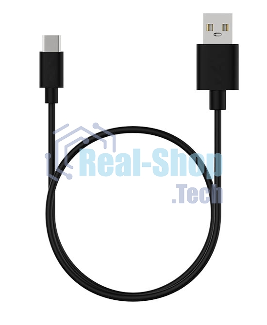 Автомобильное зарядное устройство Maxvi CCM-PS242 Plus T 2хUSB 2.4А + кабель Type-C 1м, черный