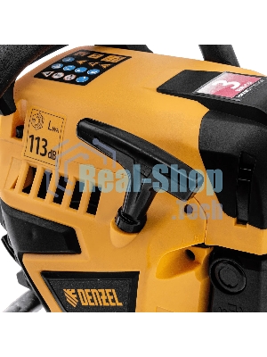 Пила цепная бензиновая Denzel DS-4516, шина 40 см, 45 см 3, 2,5 л.с., шаг 0,325, паз 1,5 мм, 64 зв