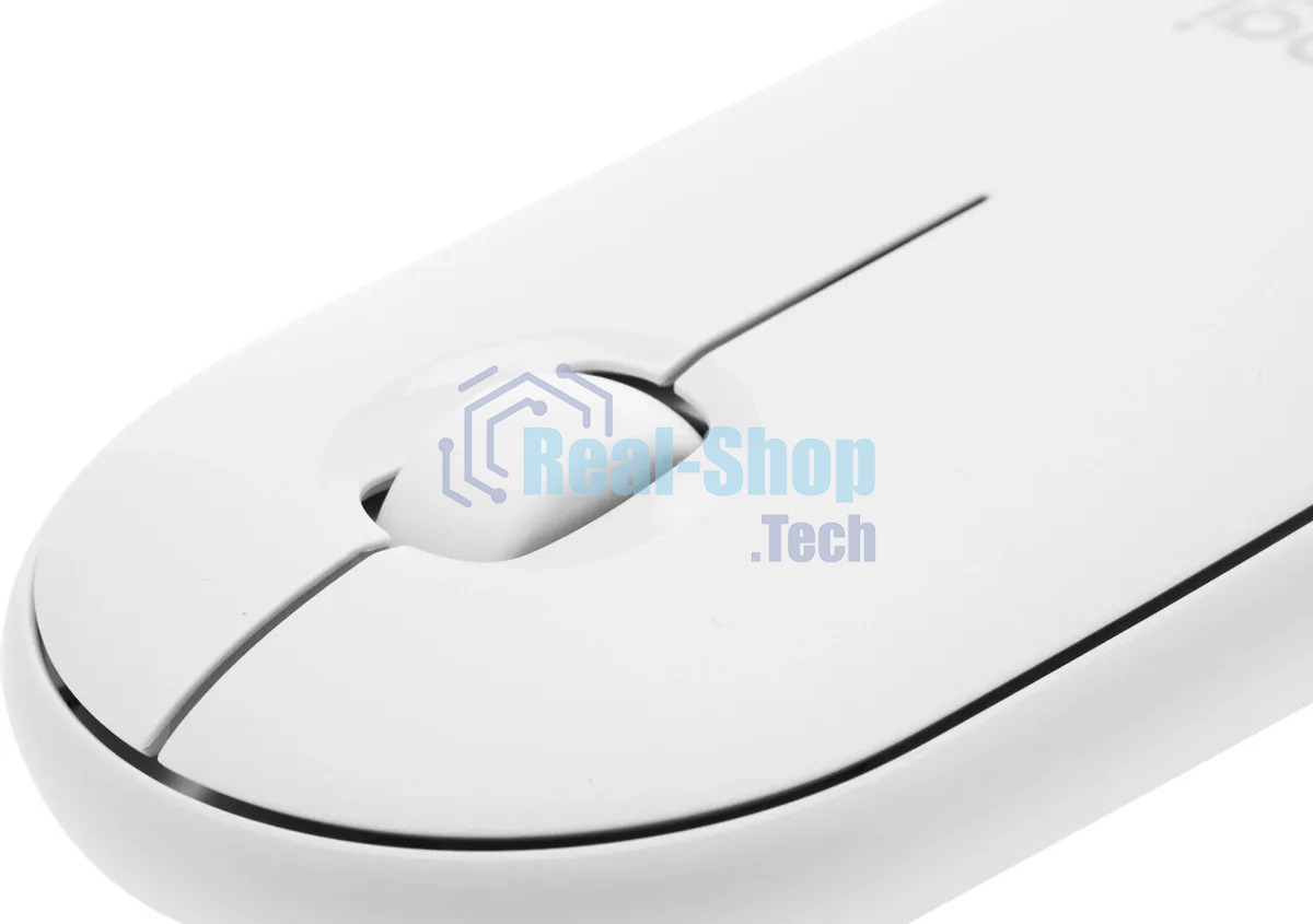 Мышь беспроводная Logitech Pebble 2 M350S белый, 4000 dpi, Bluetooth, кнопки - 3