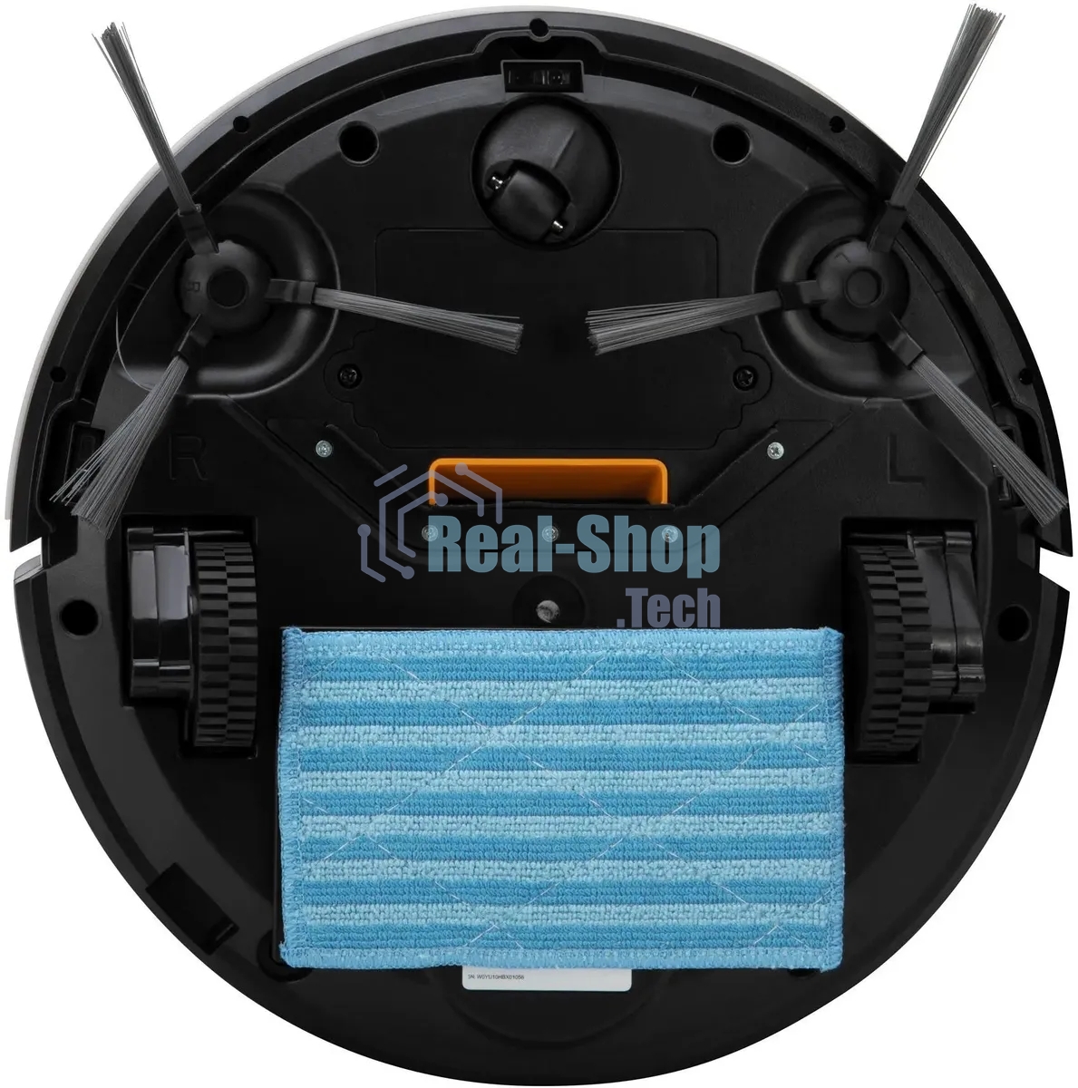 Робот-пылесос Starwind SRV3950 черный, 18 Вт, 1500 мА·ч Li-Ion, уборка влажная/сухая, пылесборник контейнер 0.2 л