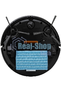 Робот-пылесос Starwind SRV3950 черный, 18 Вт, 1500 мА·ч Li-Ion, уборка влажная/сухая, пылесборник контейнер 0.2 л