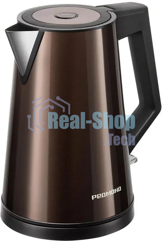 Чайник электрический Redmond KM244 1.7 л, 2200 Вт, коричневый