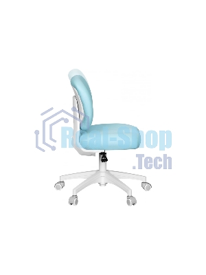 Кресло Cactus CS-CHR-3594BL голубой, ткань, 75 кг, механизм качания