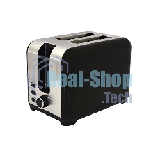 Тостер OURSSON TS2120/BL черный, 930 Вт
