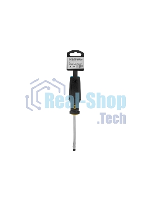 Отвертка Denzel SL6x100 мм, S2, 3к рукоятка