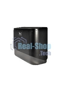 Диспенсер бумажных полотенец Puff-5140Bl черный, с замком, ABS-пластик