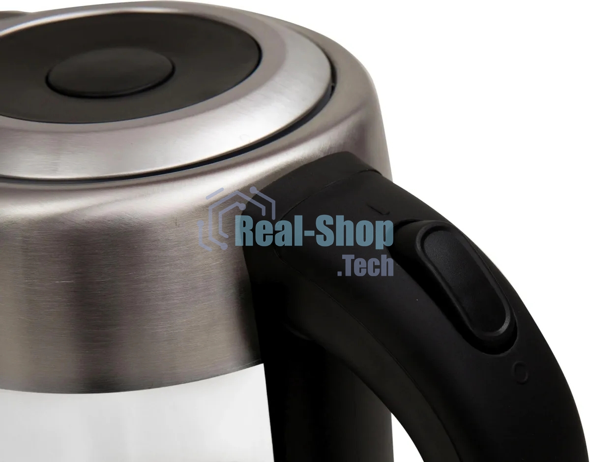 Чайник электрический OASIS K-7GS стальной+черный 1,7л. 2200Вт