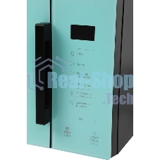 Микроволновая печь Samsung MG23T5018AN/BW голубой, 23 л, 800 Вт, переключатели - сенсор