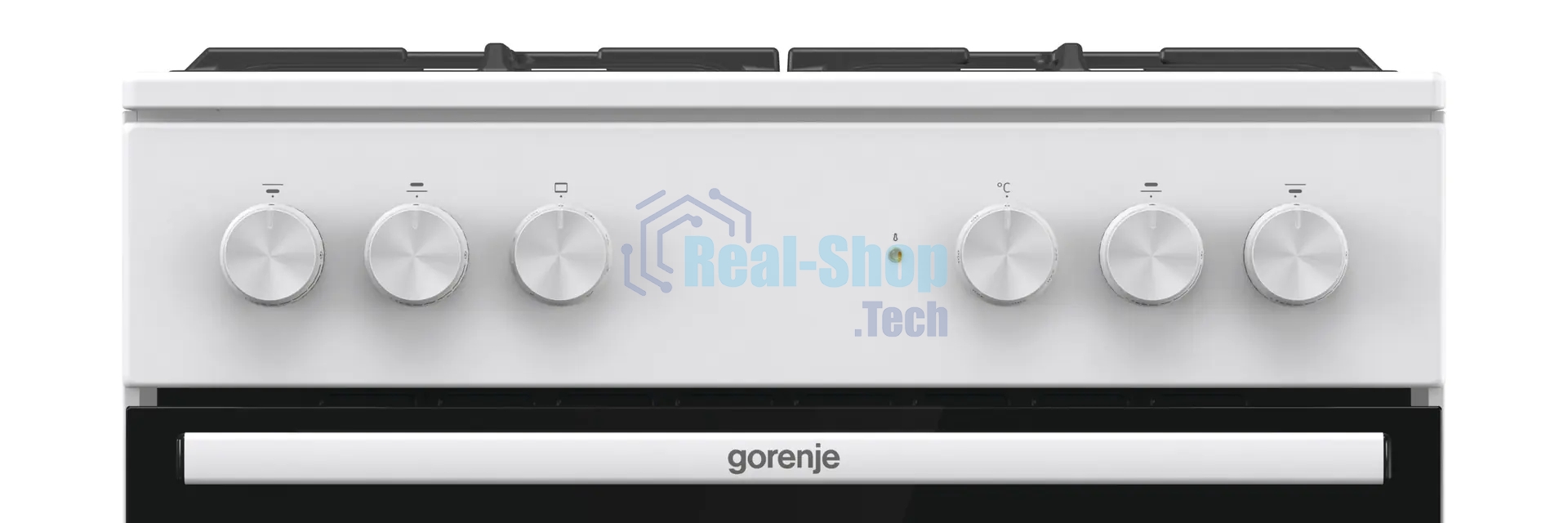 Плита комбинированная Gorenje GK6A40WFFM белый, конфорок 4 шт, духовка 71 л, 60 см x 85 см x 60 см