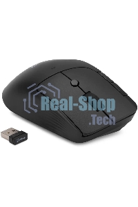 Мышь беспроводная Oklick 501MW черный, 2400 dpi, радиоканал, USB, кнопки - 6