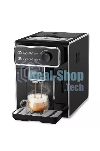 Кофемашина автоматическая Kitfort КТ-7256 черный/нержавеющая сталь, исп. кофе - зерновой, 1.5 л, 1350 Вт, 15 бар
