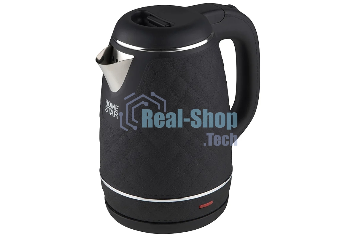 Чайник электрический HOMESTAR HS-1007 черный (107008)