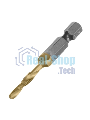 Сверло-метчик Denzel М4 х 0,7 мм, Р6М5