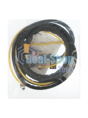 Горелка сварочная Denzel TIG WP17V, прямое подключение к баллону, 4 метра