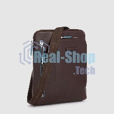 Сумка для ноутбука Piquadro CA1816B2/MO красный/коричневый натур.кожа