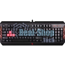 Клавиатура проводная A4Tech Bloody Q100 USB черный