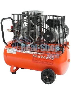 Компрессор поршневой ременной Patriot PTR 50-360I, 360 л/мин, 10 бар, 2200 Вт, 50 л, быстросъемный 1/4