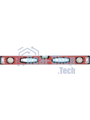 Уровень Matrix алюминиевый, фрезерованный, 3 глазка, рукоятки, 2000 мм