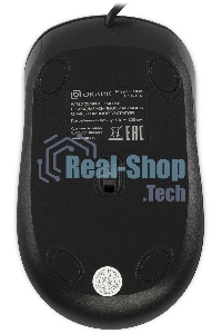 Мышь проводная Oklick 310M черный/красный, 2400 dpi, USB, кнопки - 4
