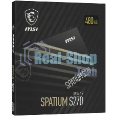 Накопитель SSD MSI SPATIUM S270, 480Gb, 2.5
