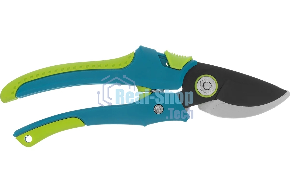 Секатор прямого реза Palisad LUXE 215 мм, двухкомпонентные рукоятки