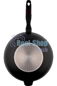 Сковорода ВОК Rondell Perfect RDA-1563, 28 см, без крышки, черный