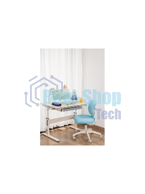 Кресло Cactus CS-CHR-3594BL голубой, ткань, 75 кг, механизм качания