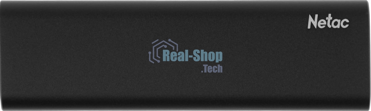 Внешний SSD Netac Z SLIM, 250 Gb, USB 3.2 Gen 2 Type-C, R/W 550/480, черный