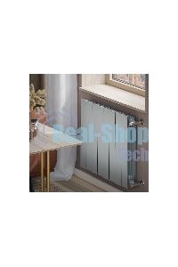 Радиатор биметаллический Royal Thermo PianoForte 500 Серебристый VR80 - 8 секц.